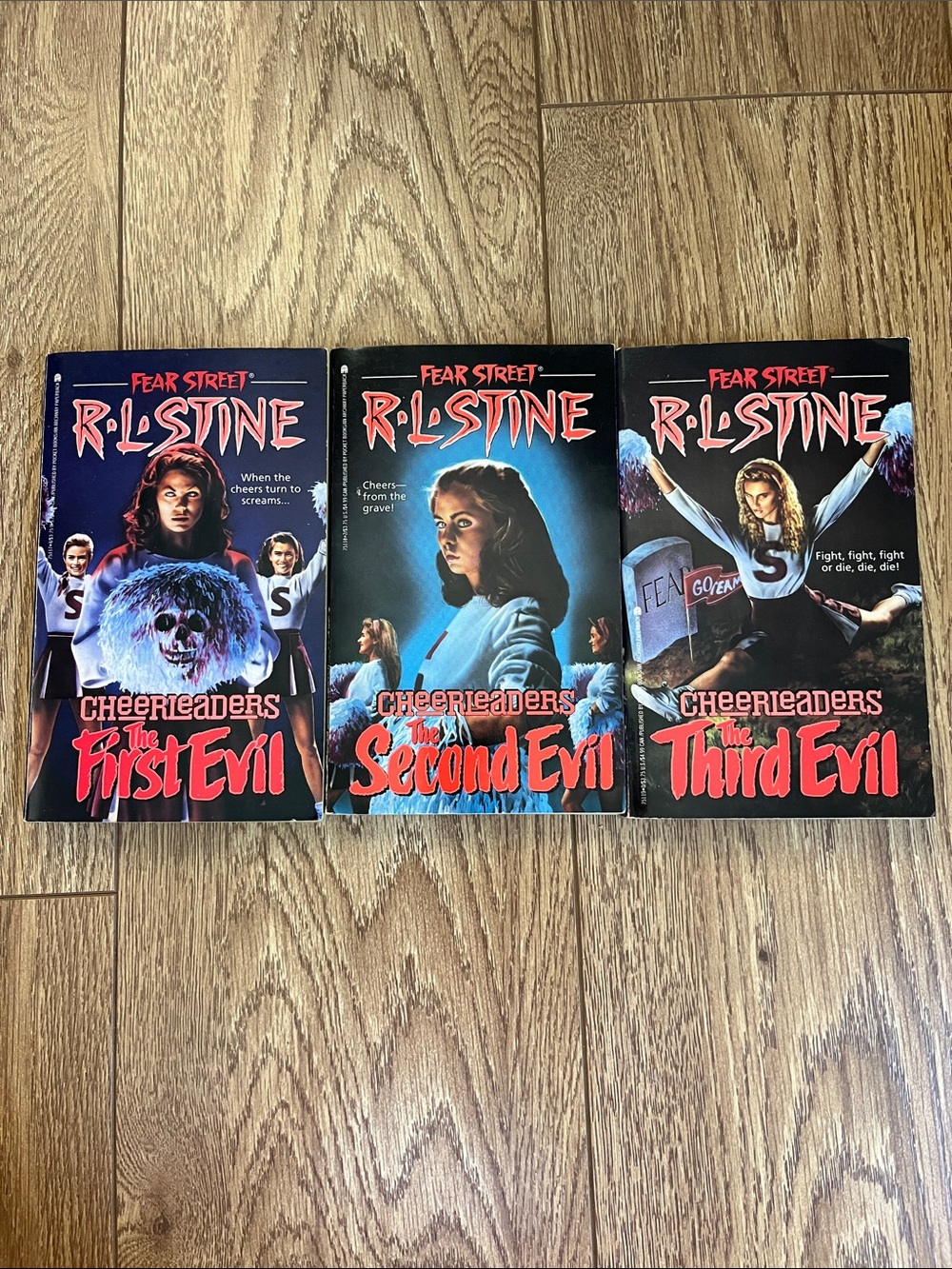Vintage R.L. Stine Fear Street Trilogy